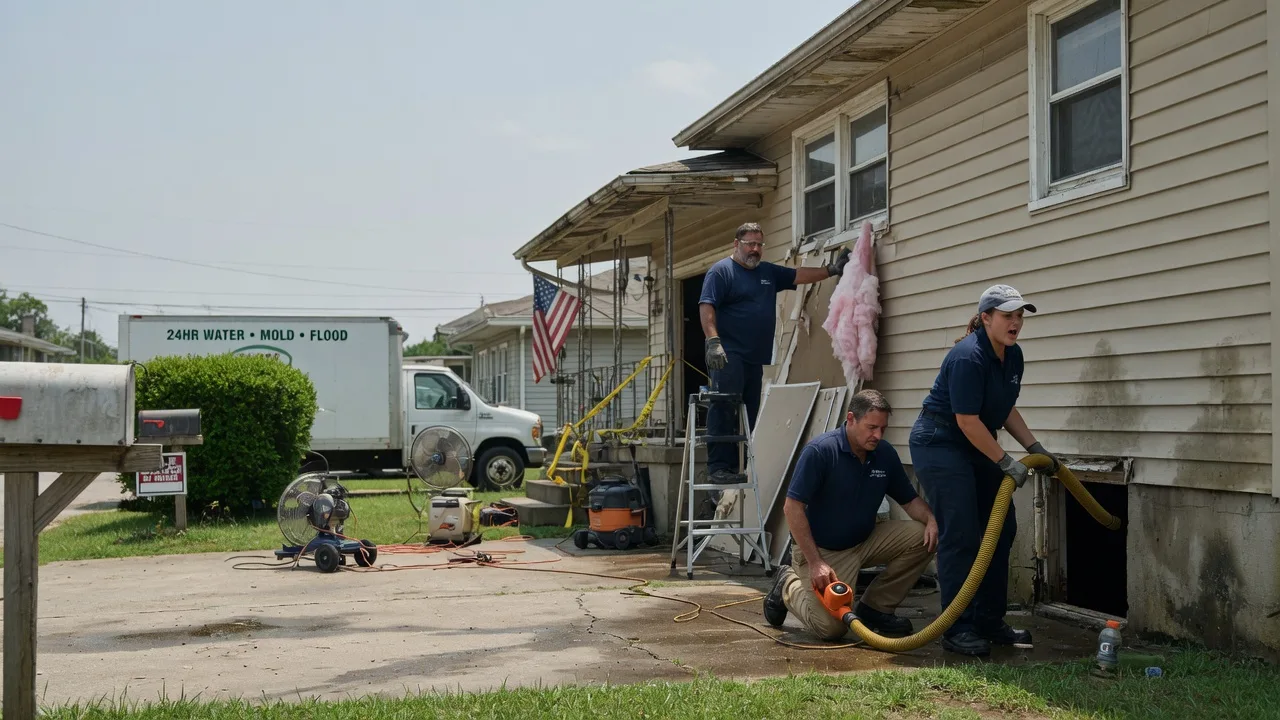 Water Damage Repair in Harwood, MO near me